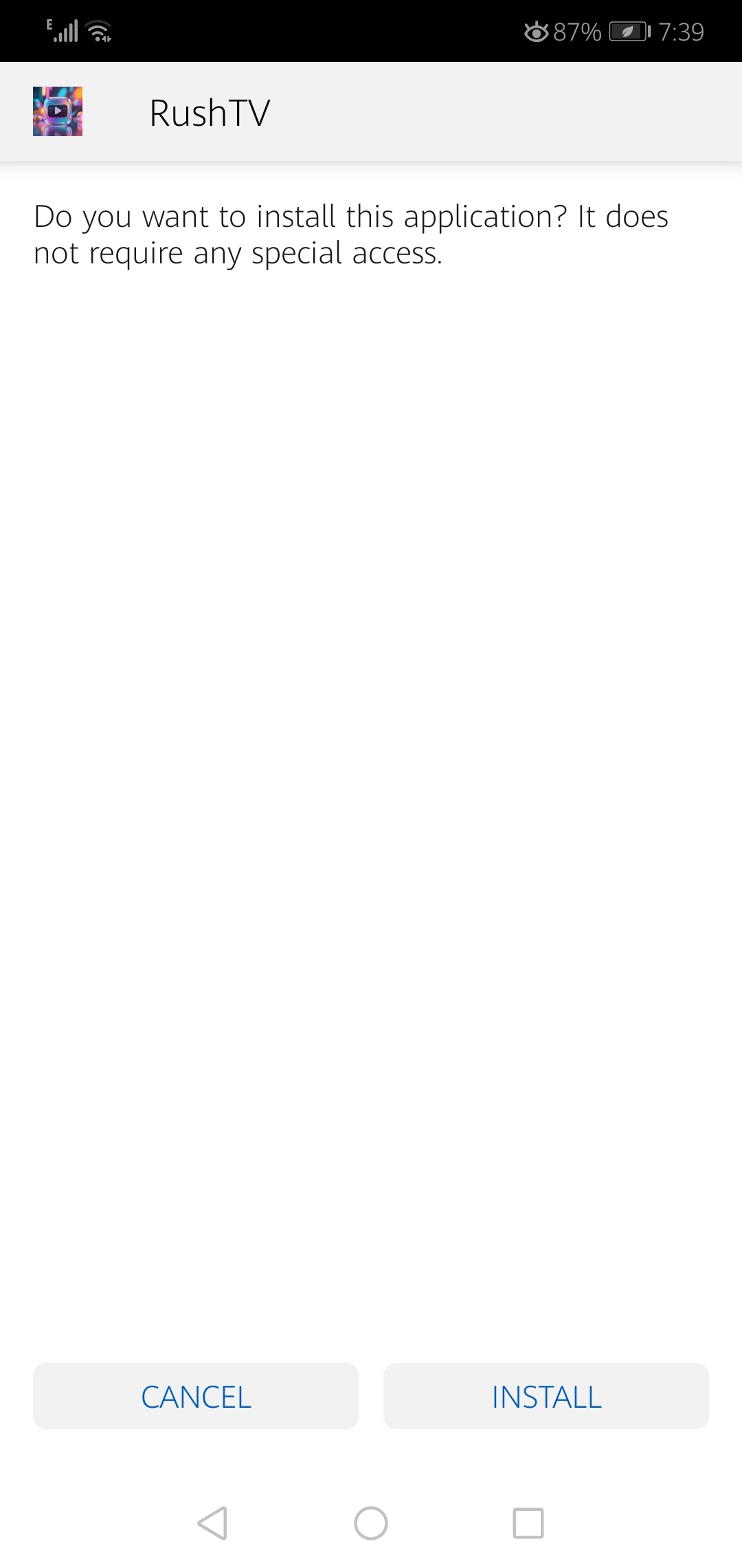 Screenshoot Of Rush TV